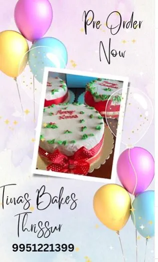Tina's Bakes Thrissur