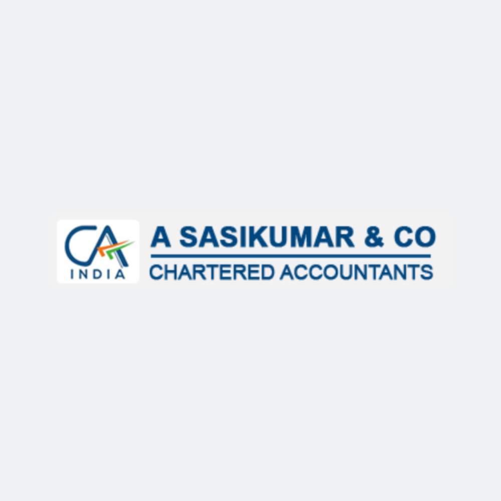 A SASIKUMAR & CO A SASIKUMAR & CO
