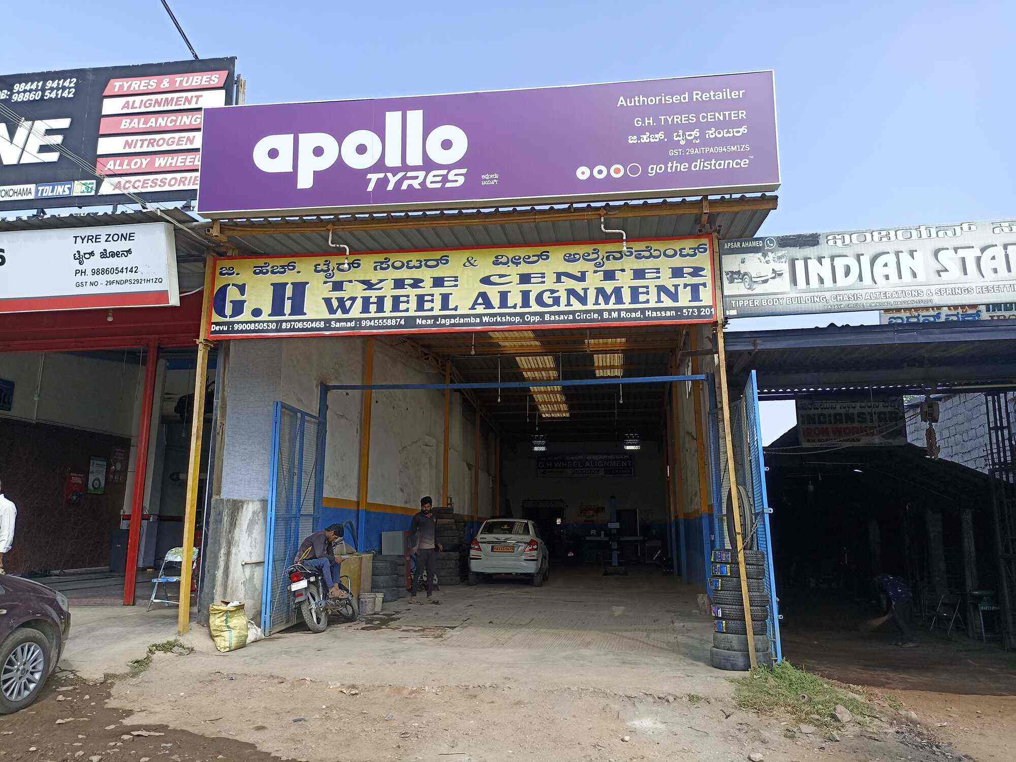 G H Wheel Alignment & Tyres with Car A/C Work