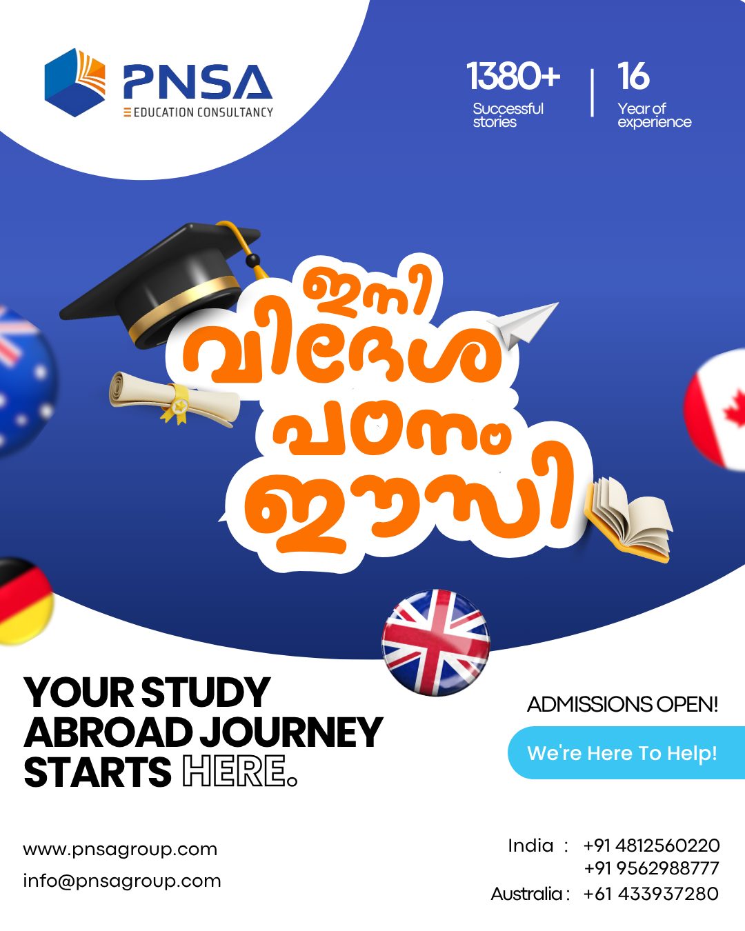 PNSA - Best Study Abroad Consultant