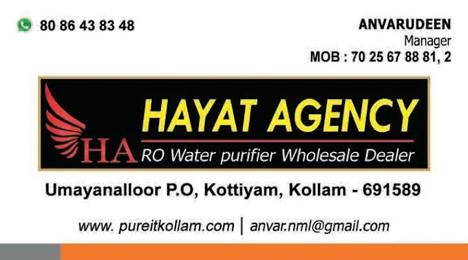 Hayat Agency Kollam
